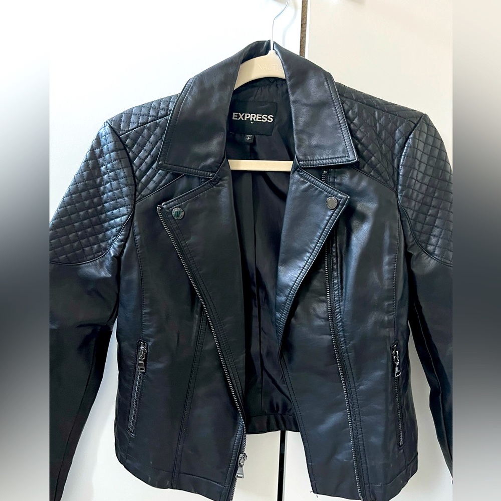 Leather jacket